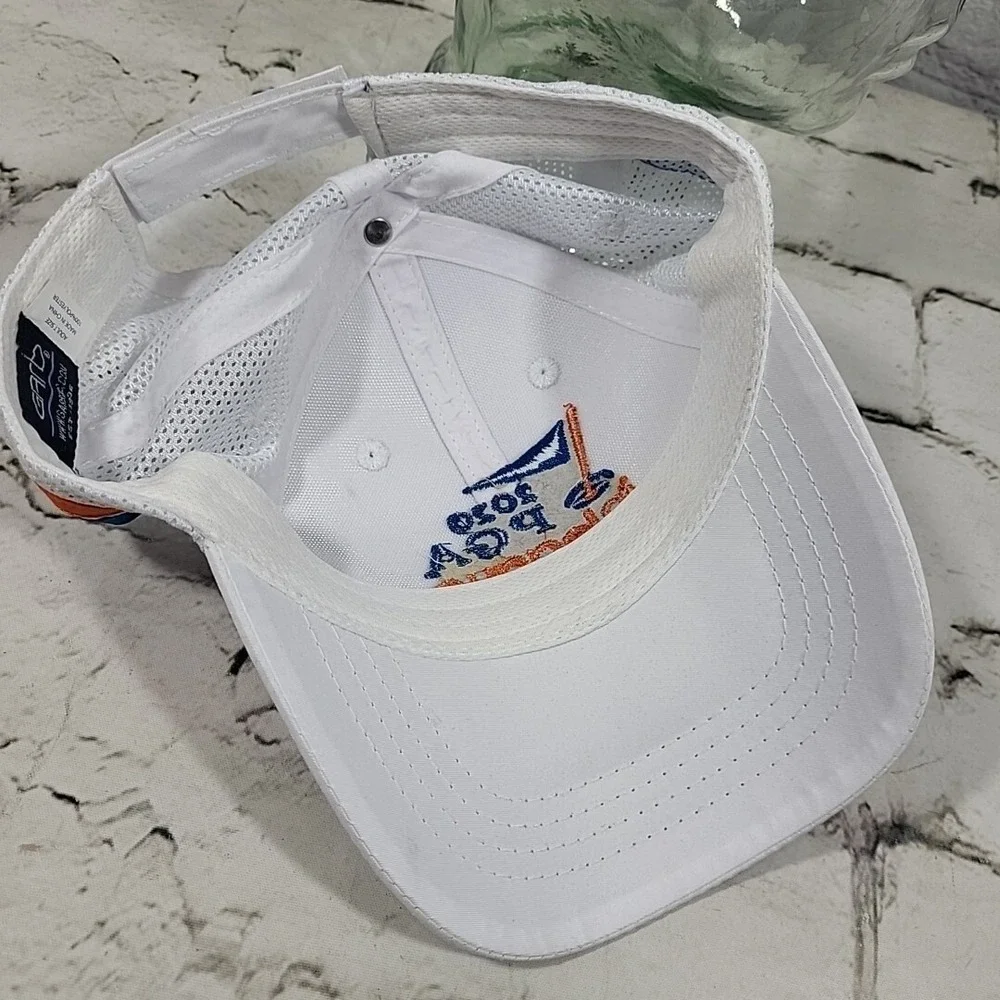 2020 PGA Jr League Hat Mens Adjustable White Mesh Ball‎ Cap Garb Inc